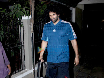 Aditya Roy Kapur snapped at Mohit Suri's office
