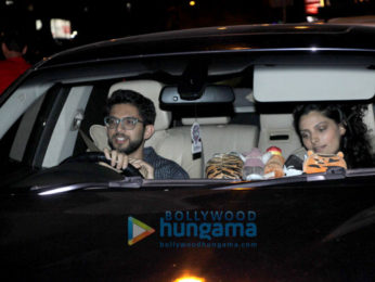 Aditya Thackeray and Saiyami Kher spotted at Smoke House Deli