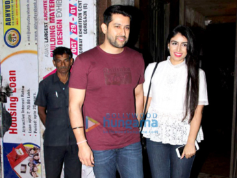 Aftab Shivdasani and wife Nin Dusanj snapped at Pali Bhavan