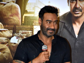 Ajay Devgn and Ileana D'Cruz grace the trailer launch of 'Raid'
