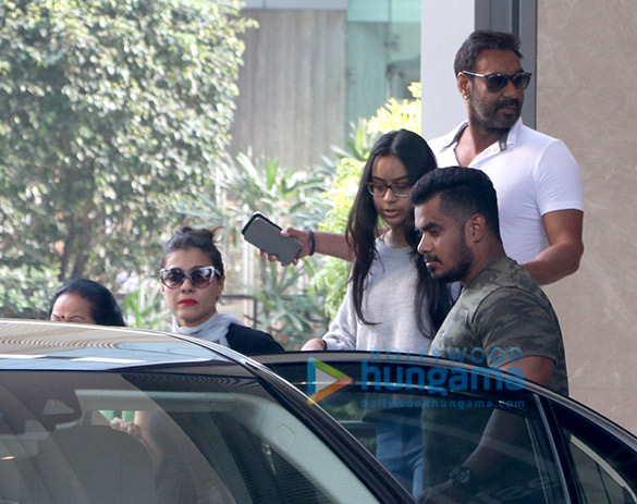 Ajay Devgn with family spotted at Yauatcha, BKC