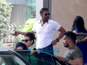 Ajay Devgn with family spotted at Yauatcha, BKC