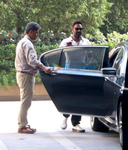 Ajay Devgn with family spotted at Yauatcha, BKC