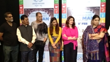 Akshay Kumar & Twinkle Khanna organise a special screening of Pad Man for Smriti Irani