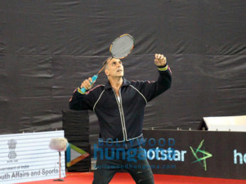 Akshay Kumar snapped at Khelo India School Games in Delhi