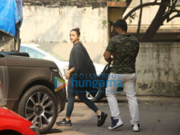 Alia Bhatt spotted at a gym in Bandra