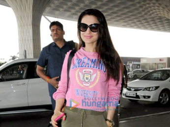 Ameesha Patel and Bhumi Pednekar snapped at the airport
