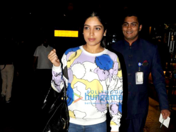 Ameesha Patel and Bhumi Pednekar snapped at the airport