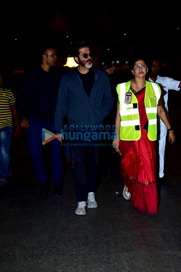 Anil Kapoor and Sonam Kapoor snapped at the airport