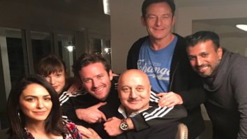 Anupam Kher has the best reunion with Hotel Mumbai co-stars Armie Hammer, Jason Isaacs and others in California
