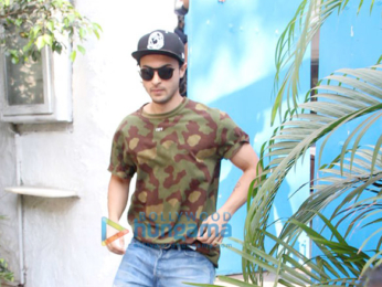 Ayush Sharma spotted at Olive