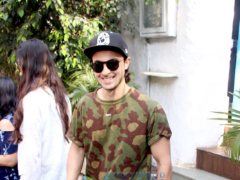 Ayush Sharma spotted at Olive