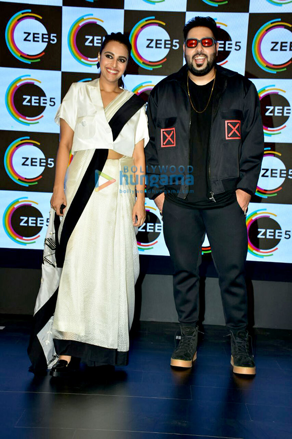 badshah and swara bhaskar grace the ott launch of the year zee5 6