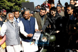 On The Sets Of The Movie Batti Gul Meter Chalu