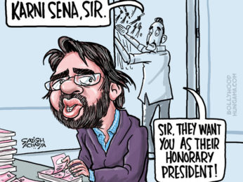 Bollywood Toons: Now Karni Sena asks Rajputs to watch Padmaavat! Bollywood Toons: Now Karni Sena asks Rajputs to watch Padmaavat!