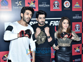 Cast of Sonu Ke Tittu Ki Sweety snapped attending the Super Fight League