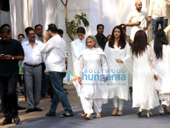 Celebs snapped attending Sridevi's condolence meeting at Celebrations Sports Club