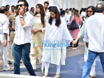 Celebs snapped attending Sridevi's condolence meeting at Celebrations Sports Club