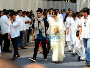 Celebs snapped attending Sridevi's condolence meeting at Celebrations Sports Club