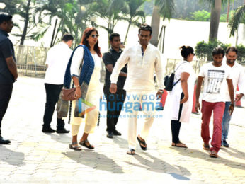 Celebs snapped attending Sridevi's condolence meeting at Celebrations Sports Club