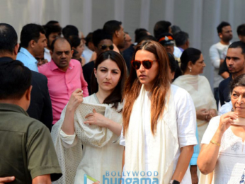 Celebs snapped attending Sridevi's condolence meeting at Celebrations Sports Club