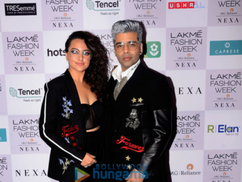 Celebs snapped attending the Lakme Fashion Week 2018