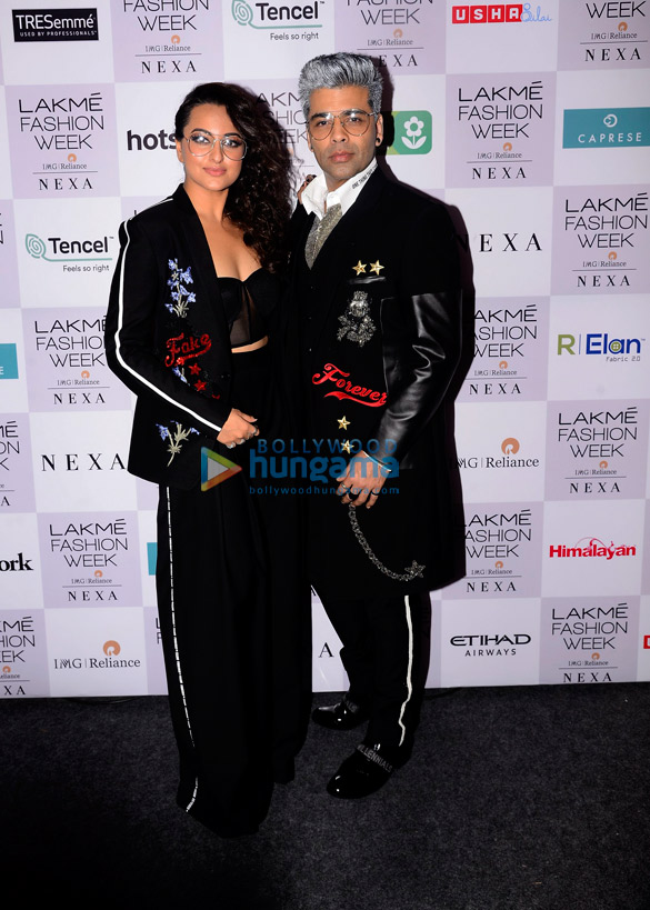 Celebs snapped attending the Lakme Fashion Week 2018