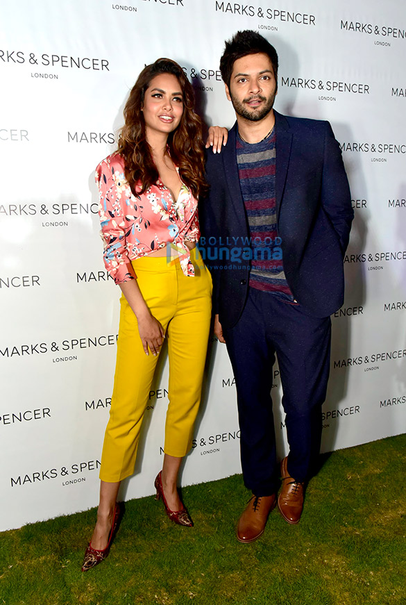 esha gupta and ali fazal grace the launch of marks spencers 2018 collection 5