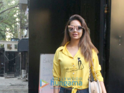 Esha Gupta snapped at Tip & Toe in Juhu