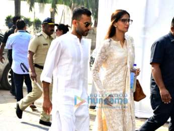 Celebs snapped attending Sridevi's last rites at Celebrations Sports Club