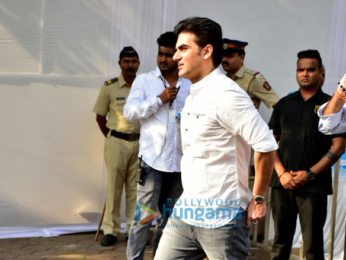 Celebs snapped attending Sridevi's last rites at Celebrations Sports Club