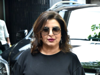 Farah Khan snapped inaugurating a store