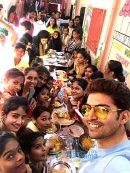 Gurmeet Choudhary celebrates his birthday with the kids of Smile Foundation