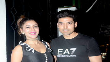 Gurmeet Choudhary and Debina Choudhary celebrate their wedding anniversary at The Korner House in Bandra