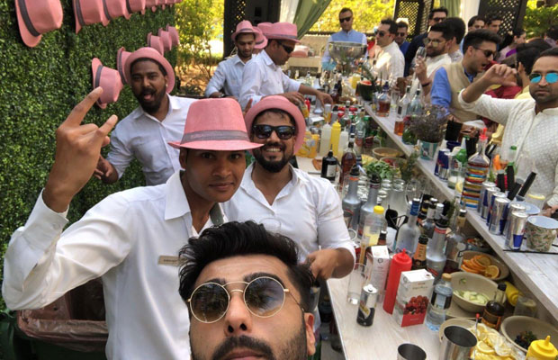 Here’s how Arjun Kapoor is having a time of his life at cousin Mohit Marwah’s wedding