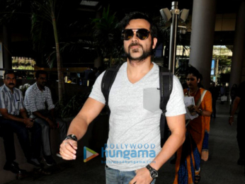 Hrithik Roshan and Emraan Hashmi snapped at the airport