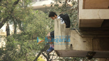 Ishaan Khatter snapped exiting the gym