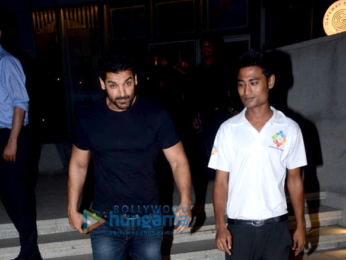 John Abraham snapped at BKC