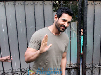 John Abraham spotted at Tip and Toe