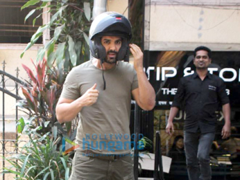 John Abraham spotted at Tip and Toe