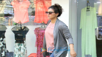 Kajol spotted in Juhu