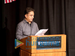 Kamal Haasan gives Keynote Speech at Harvard