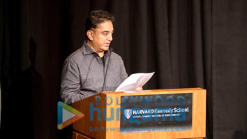Kamal Haasan gives Keynote Speech at Harvard
