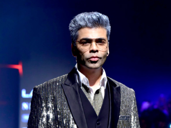 Karan Johar walks the ramp for Shane and Falguni Peacock