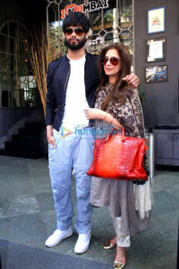 Dimple Kapadia and Karan Kapadia snapped in Mumbai