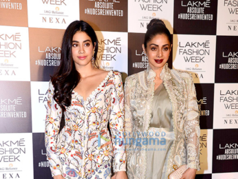 Kareena Kapoor Khan, Sridevi and Janhvi Kapoor snapped at the Lakme Fashion Week 2018 grand finale