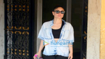 Kareena Kapoor Khan spotted outside her gym in Bandra