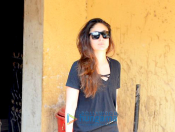 Kareena Kapoor Khan spotted at the gym in Bandra