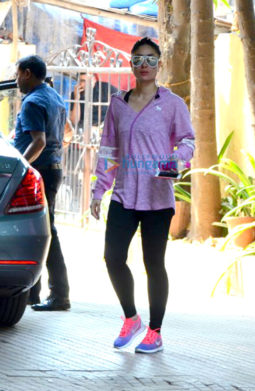 Kareena Kapoor Khan spotted at the gym in Bandra