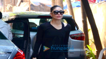 Kareena Kapoor Khan spotted outside the gym in Bandra